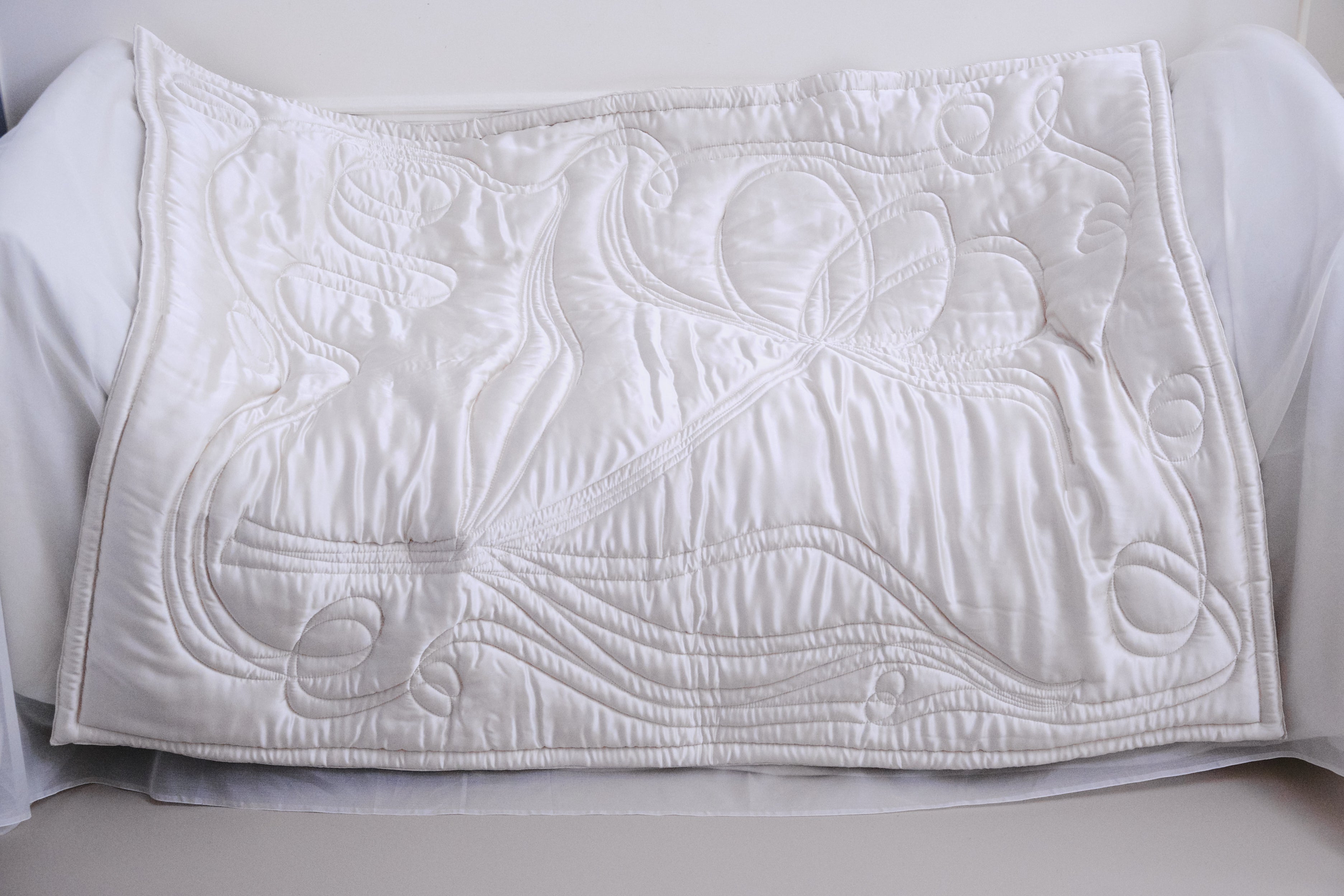 Quilted Silk Blanket