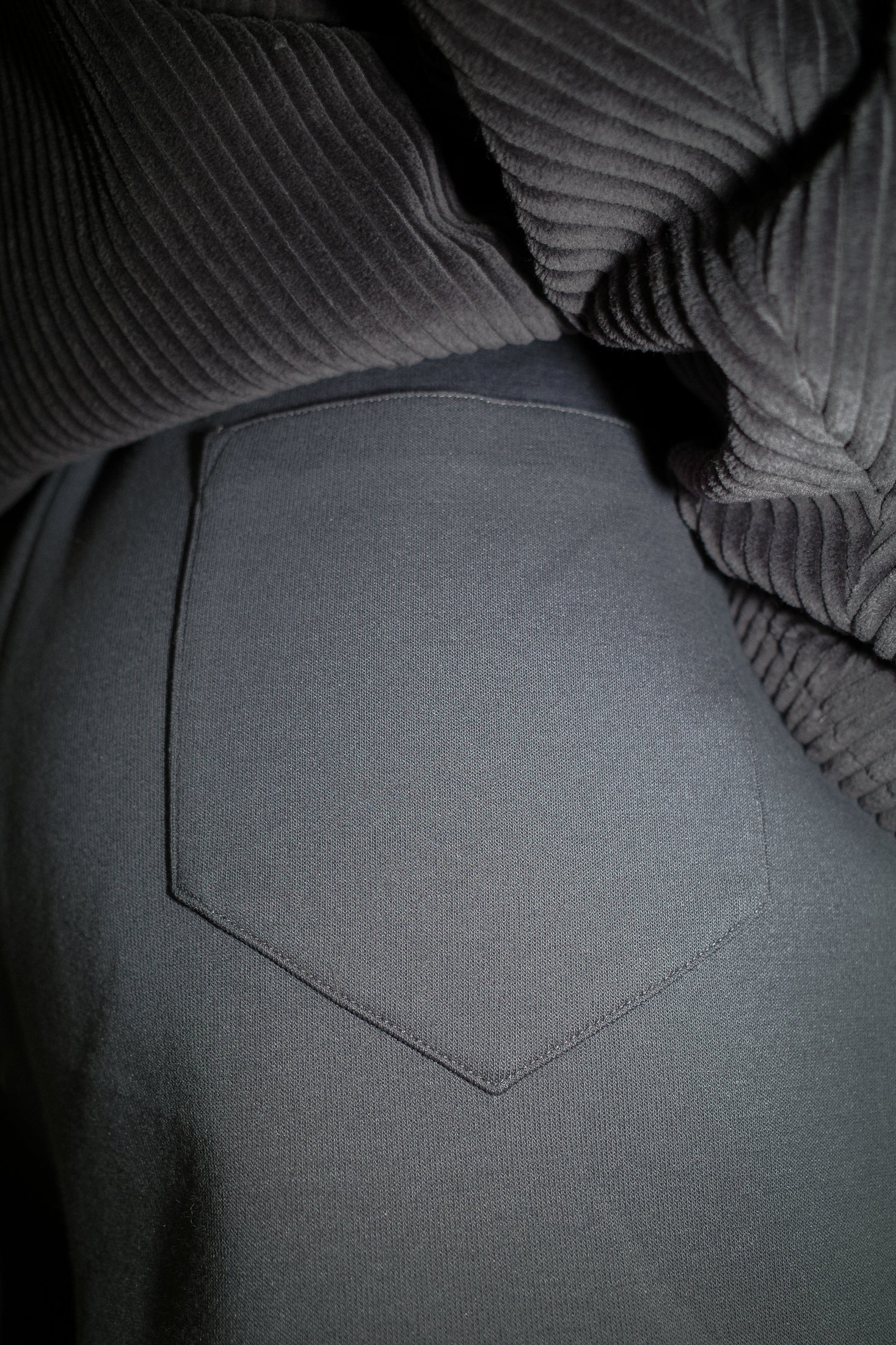 Bonded Jersey Trousers