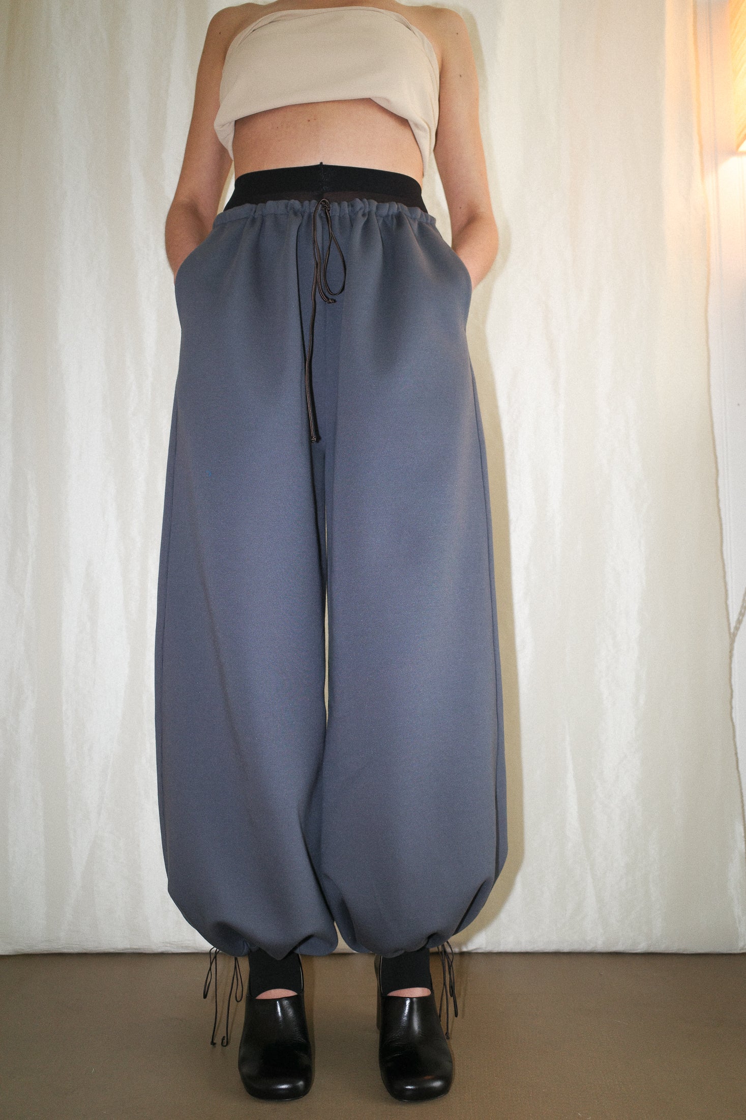 Bonded Jersey Trousers