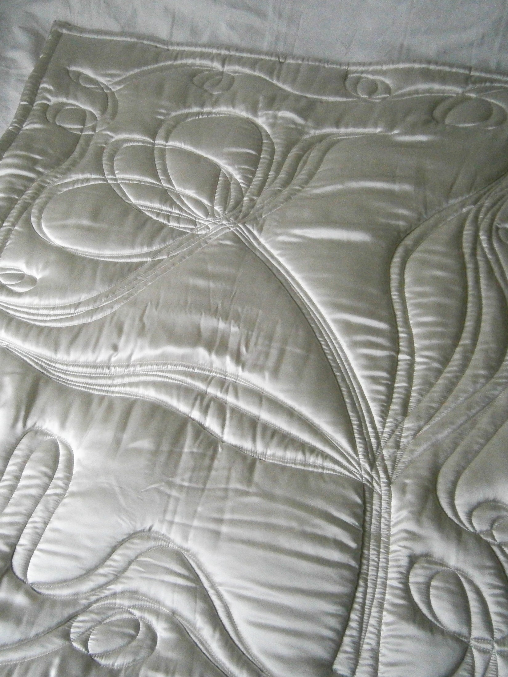 Quilted Silk Blanket