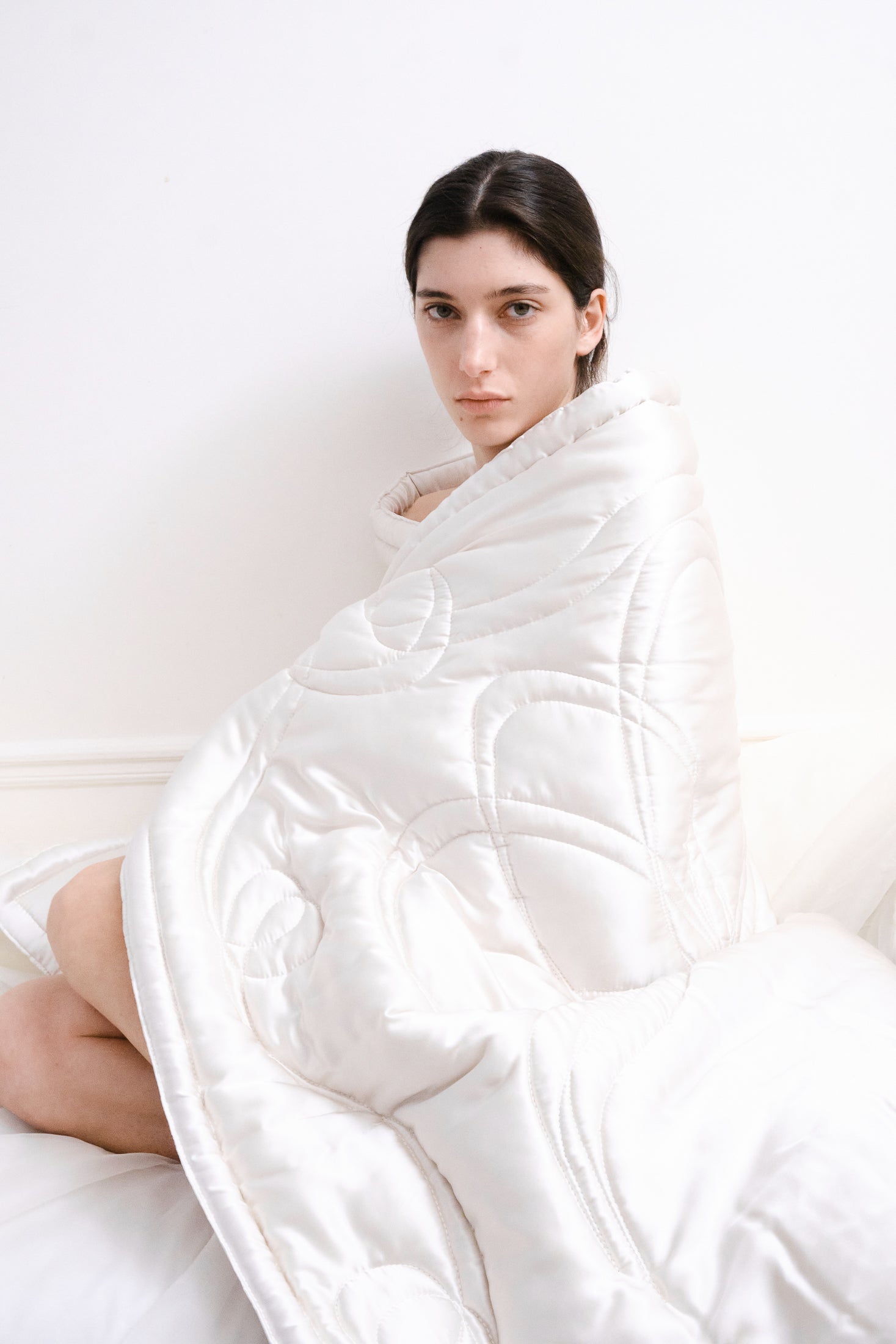 Quilted Silk Blanket