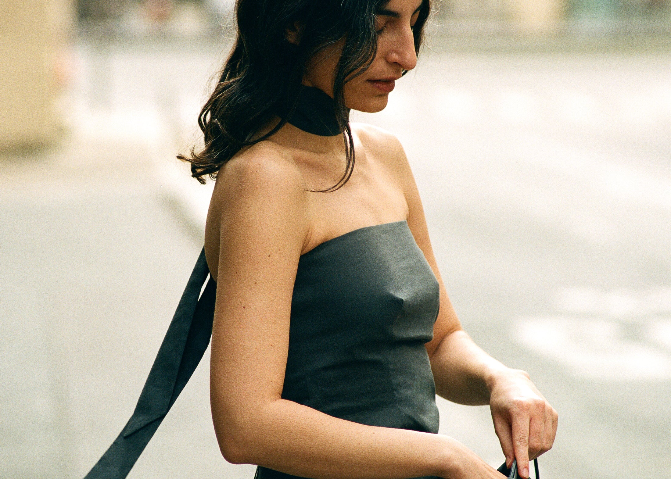 Linen and Silk Scarf