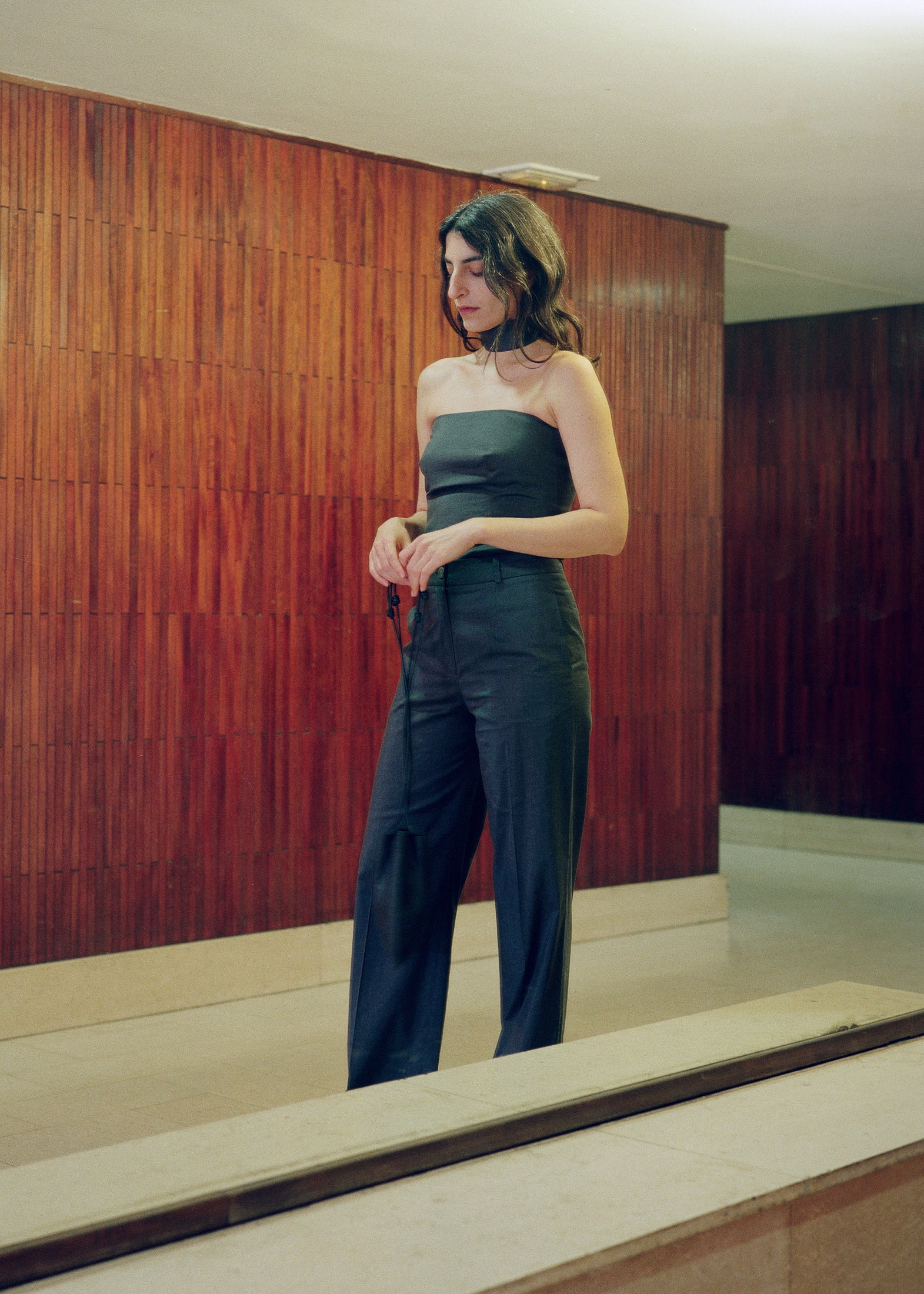 Linen and Silk Trousers