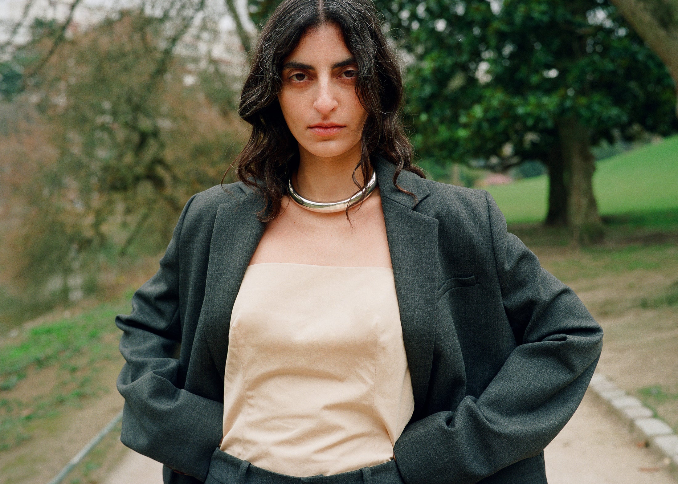 Wool and Polyester Jacket