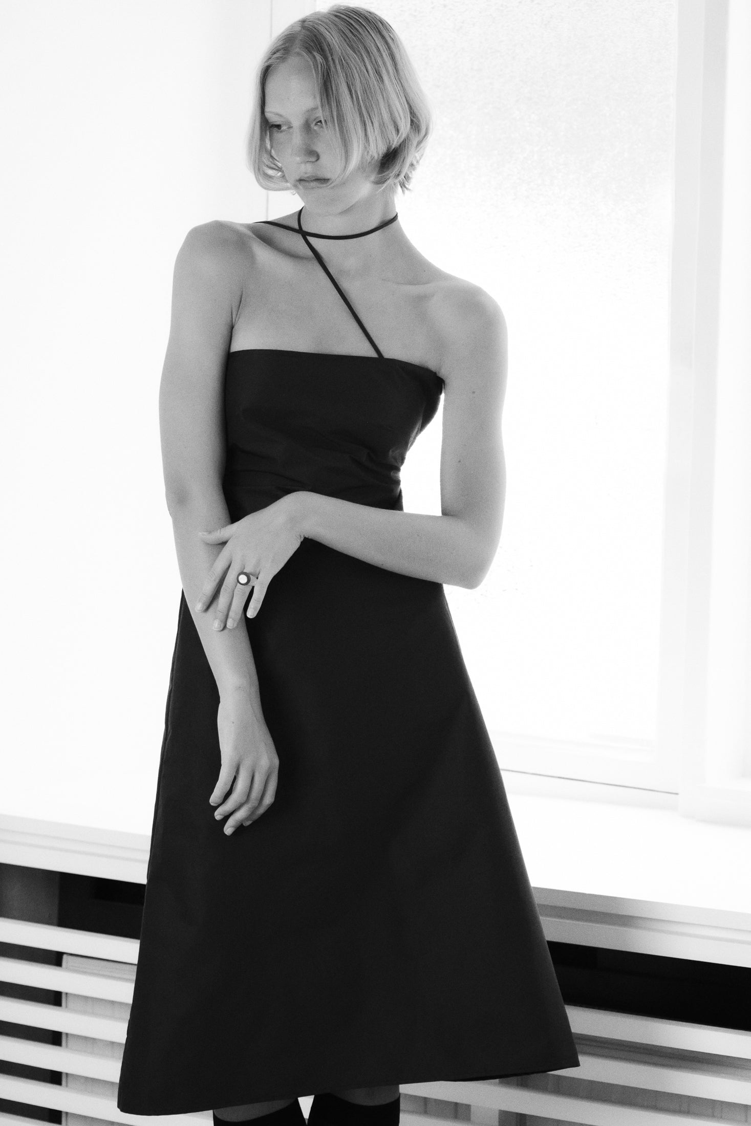Polycotton Faille Dress