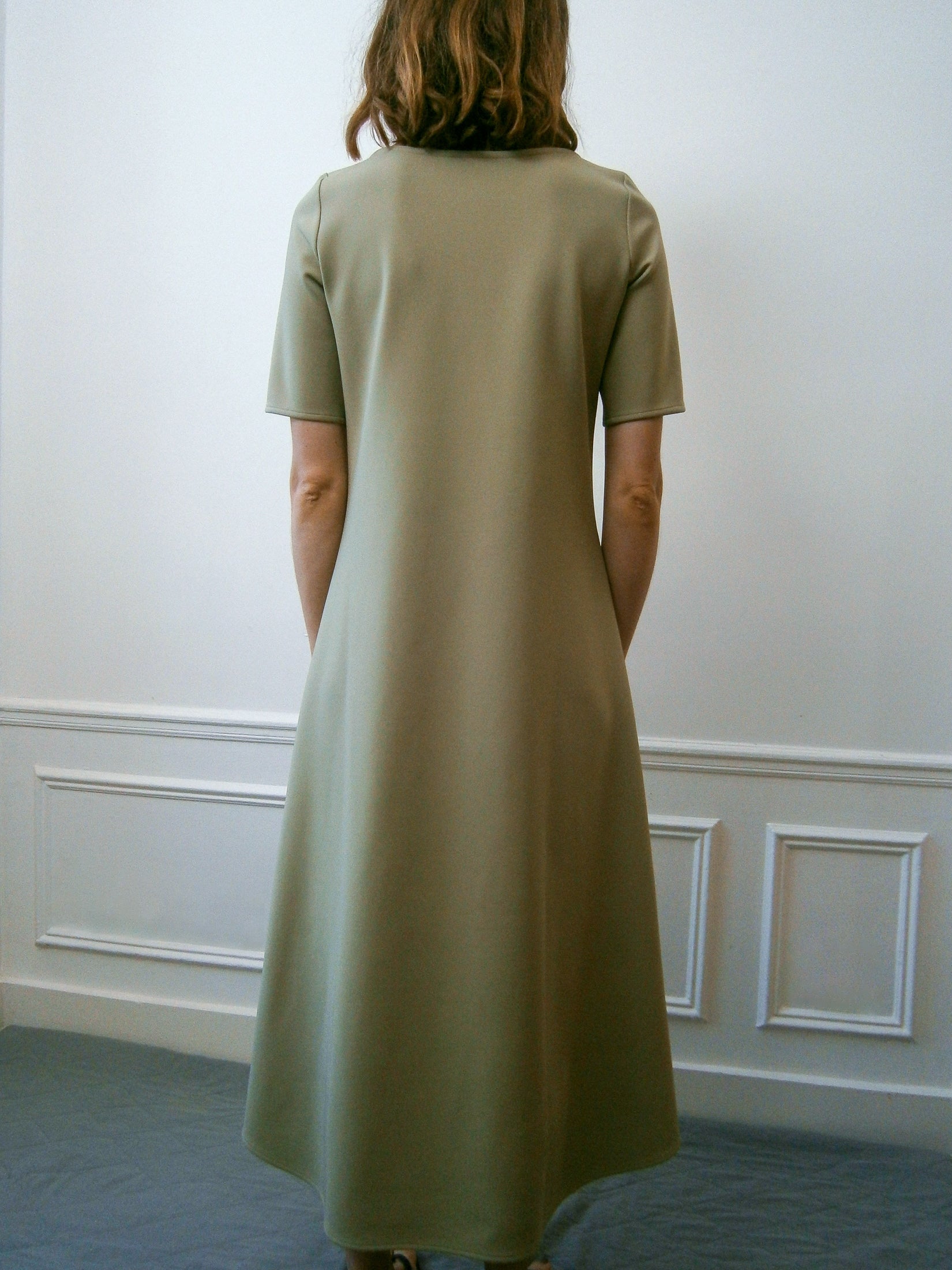 Stretch Viscose Jersey Dress