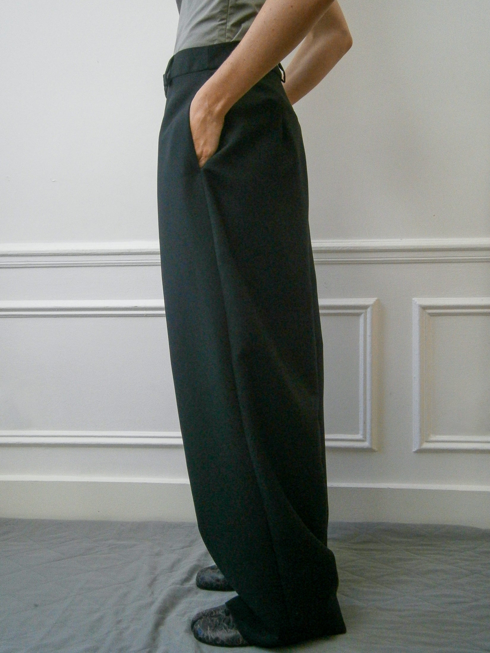 Wool and Mohair Trousers
