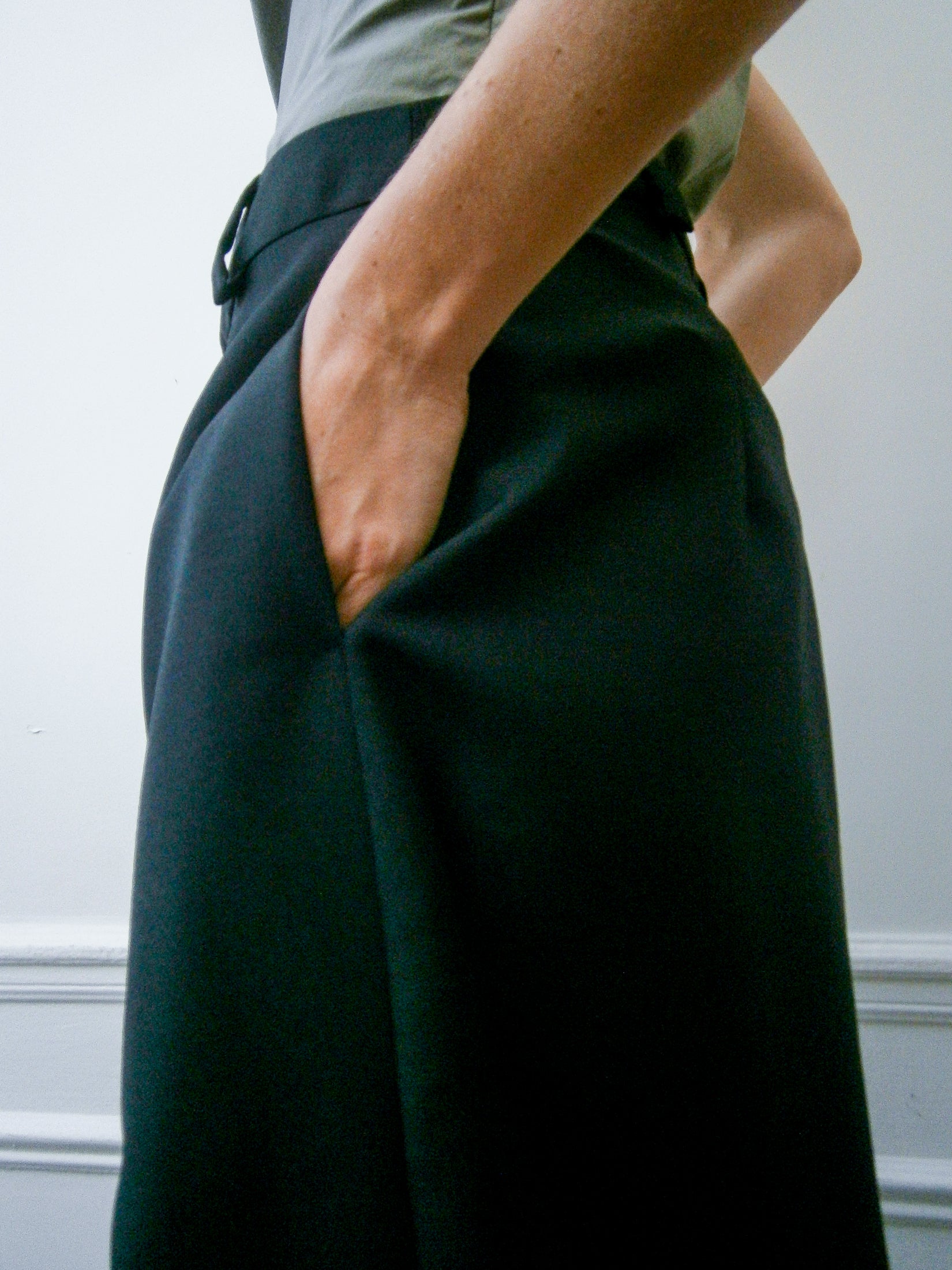 Wool and Mohair Trousers