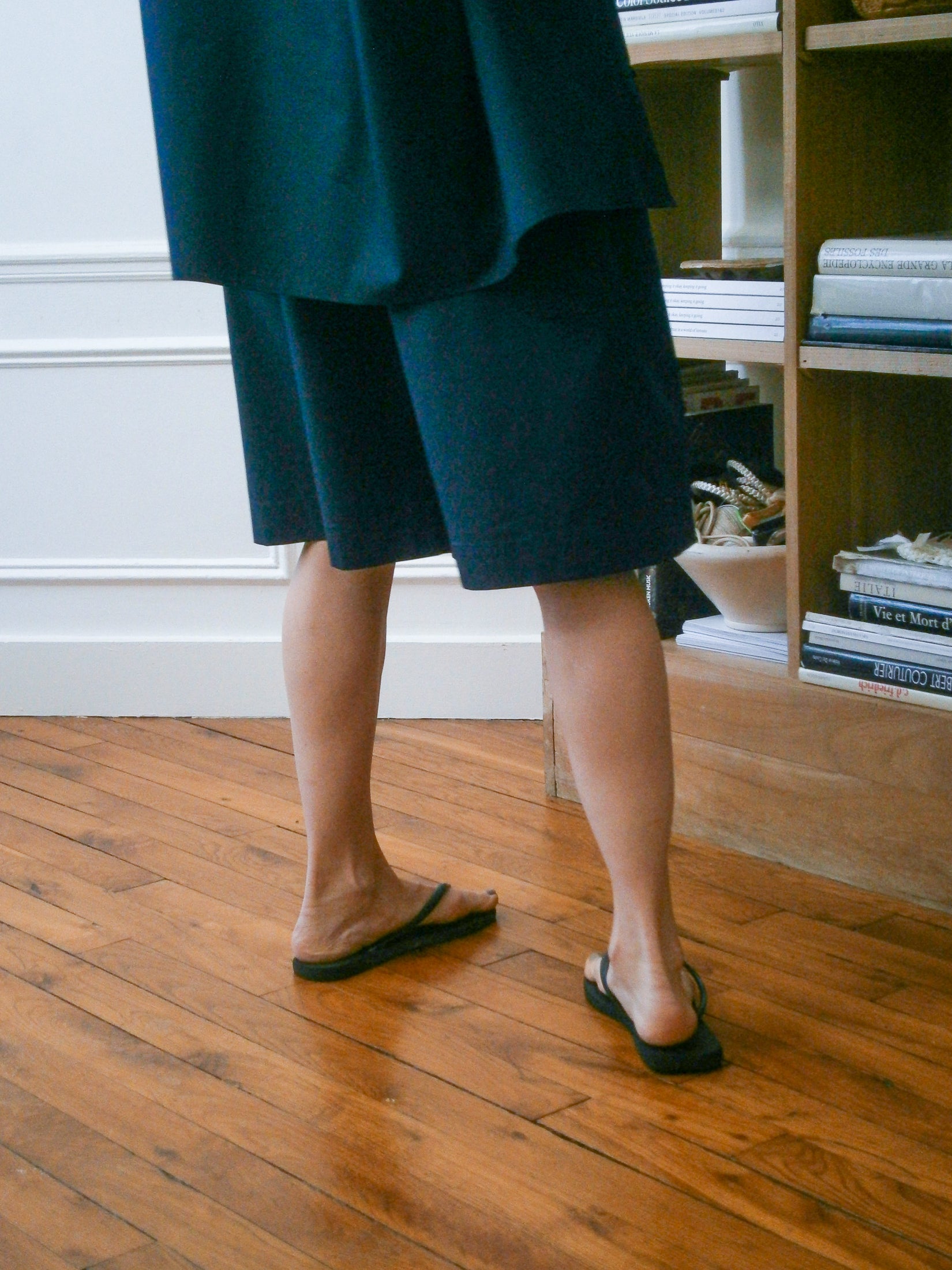 Cotton Poplin Oversized Shorts