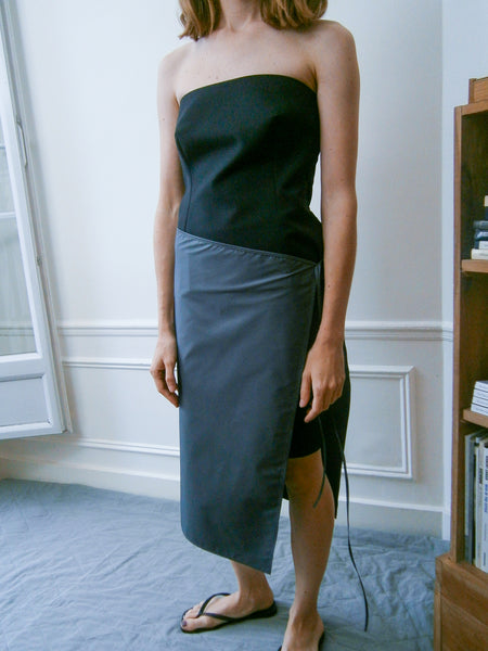 Wool and Mohair Bustier – Bambou Roger Kwong