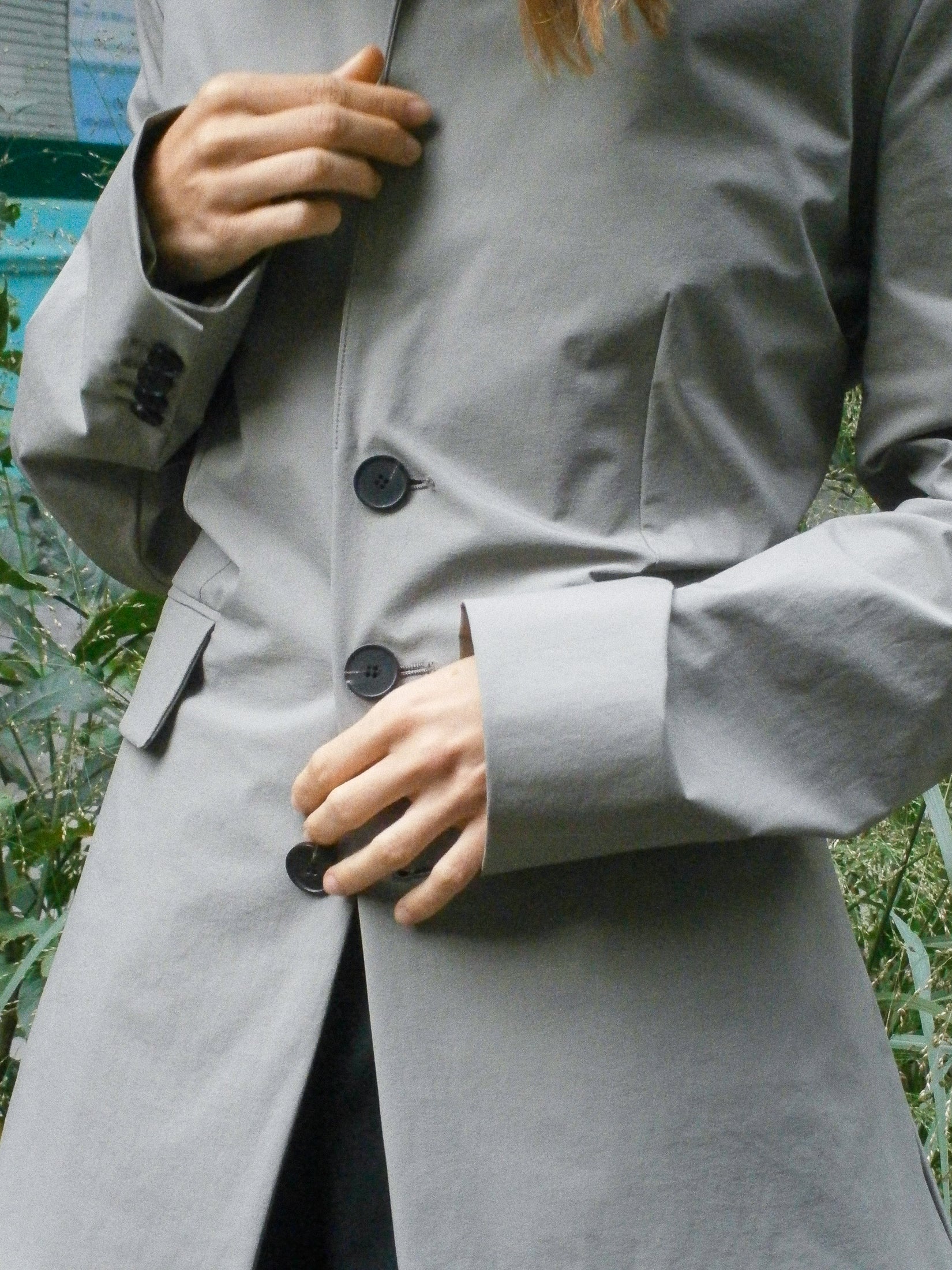 Nylon Spandex Fitted Jacket
