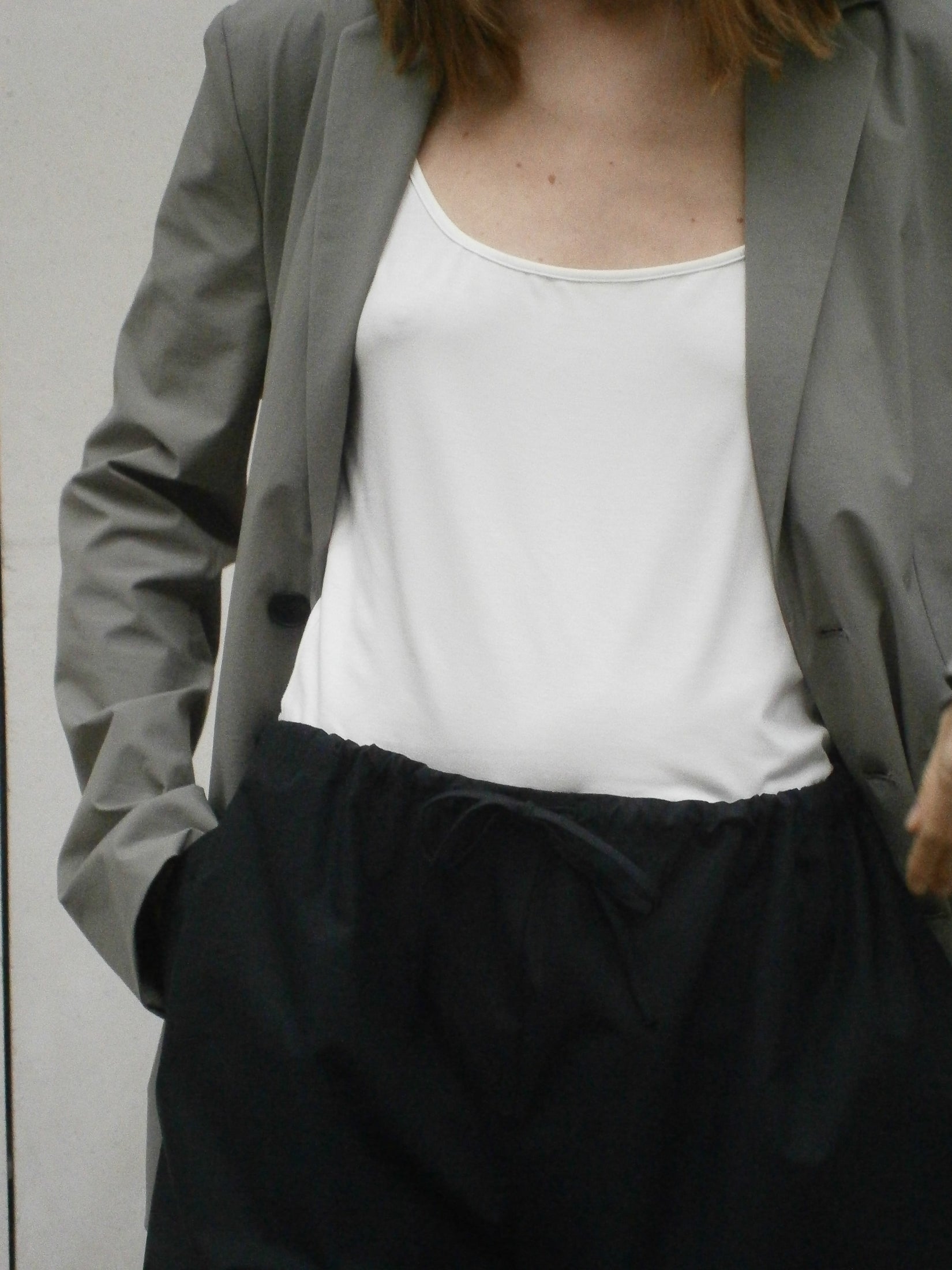 Cotton Poplin Oversized Shorts