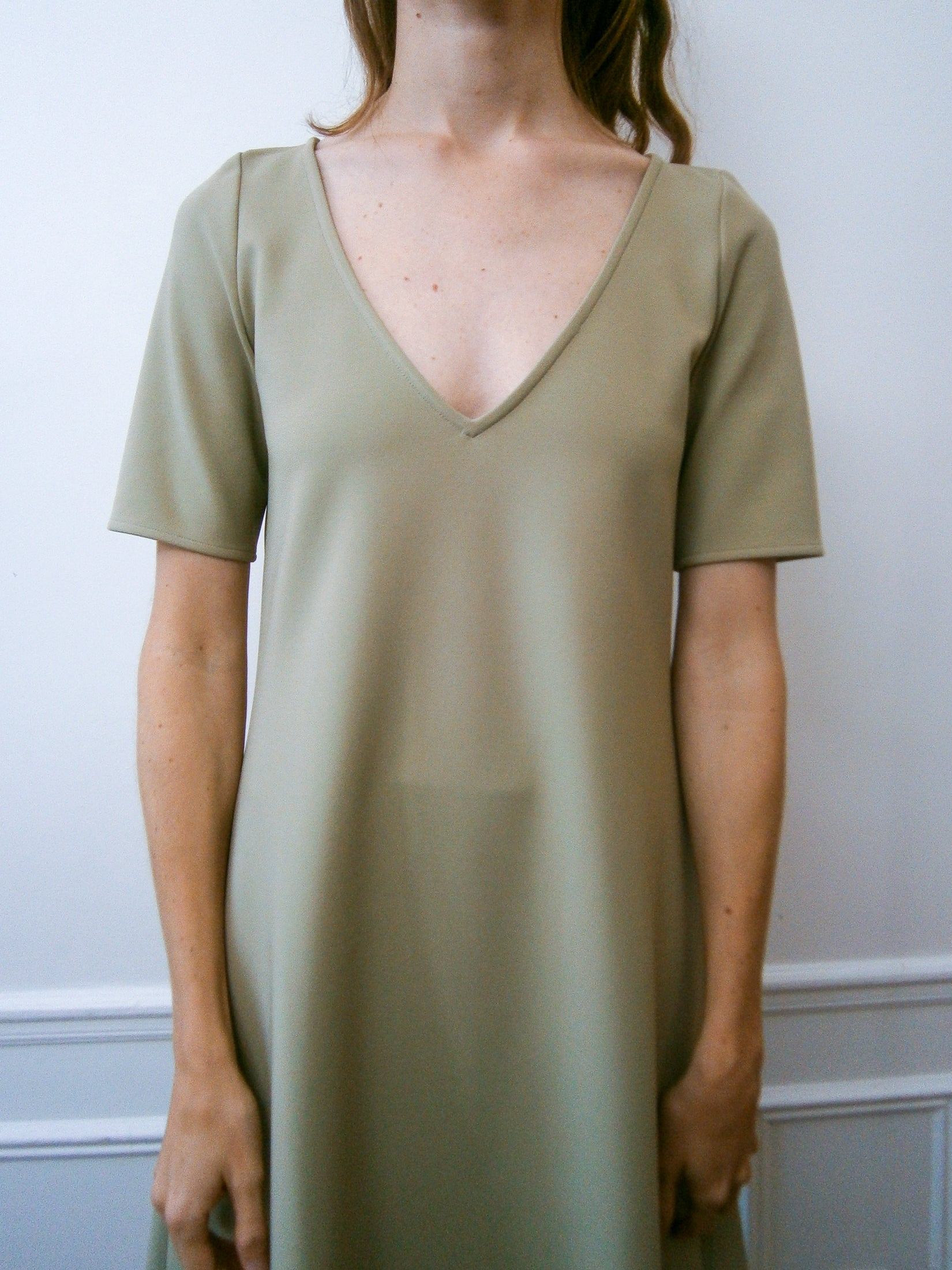 Stretch Viscose Jersey Dress