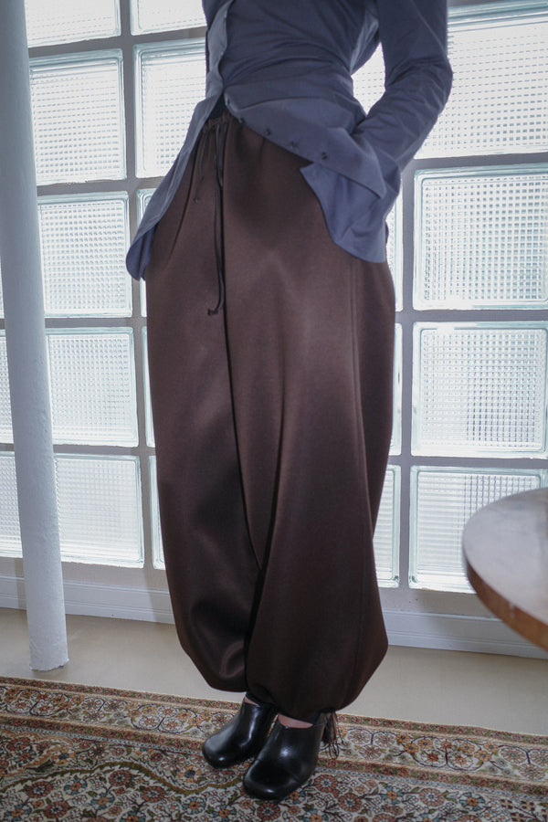 Compact Lustre Jersey Trousers