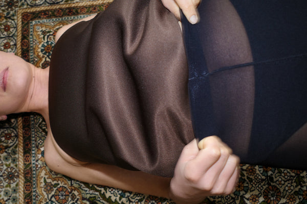 Compact Lustre Jersey Bustier