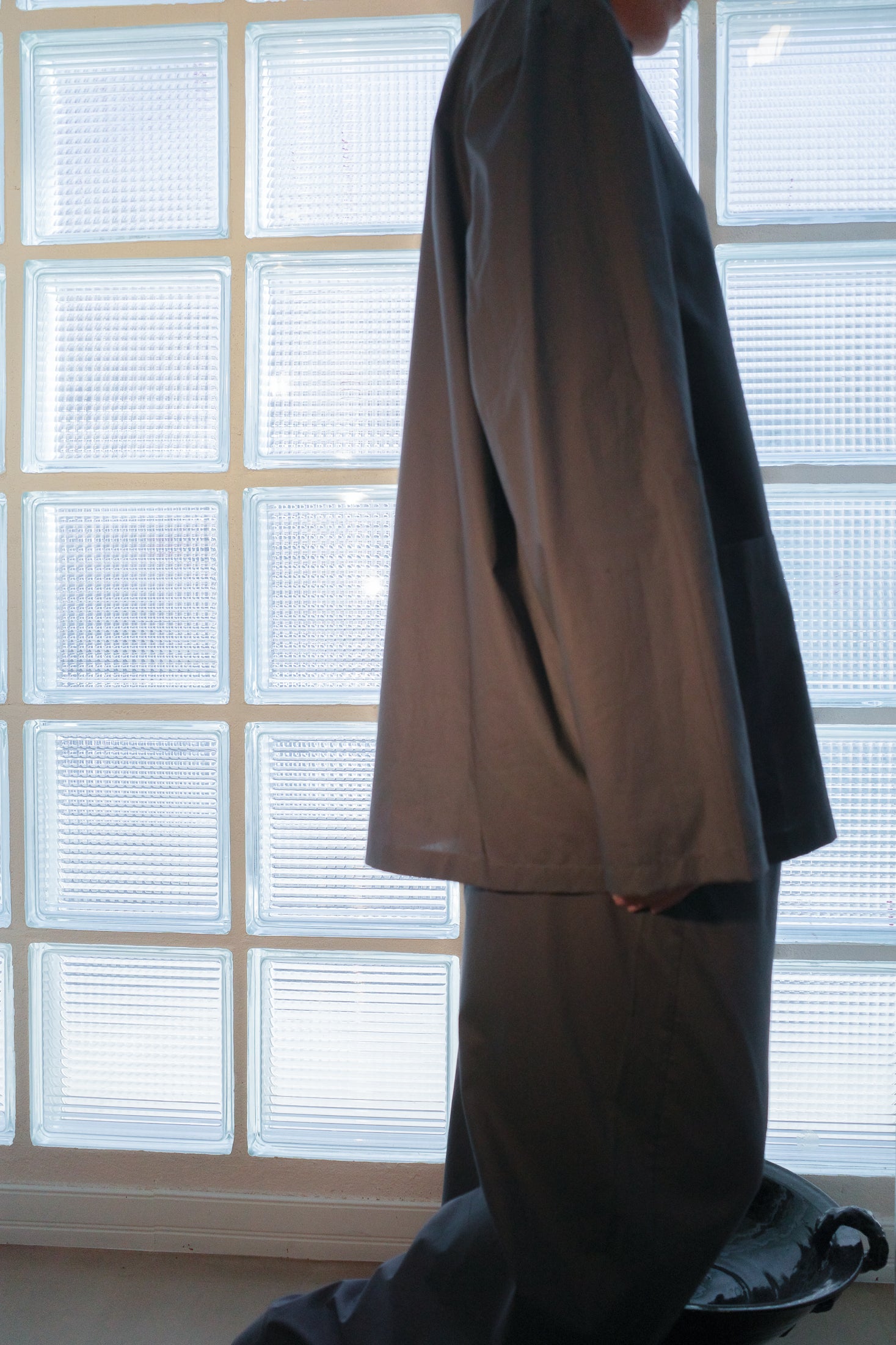 Oversized Poplin Pyjama Trousers