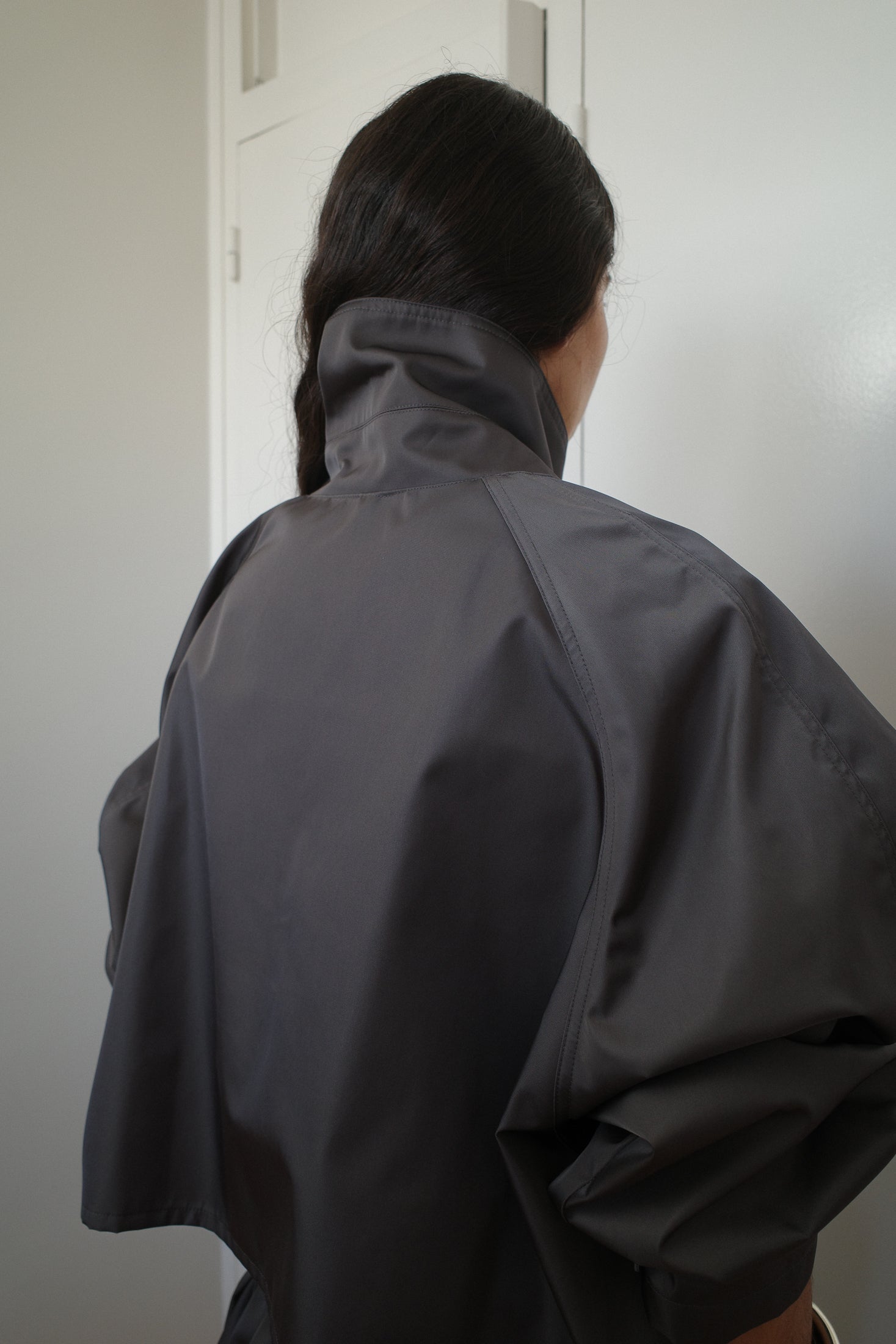 WR Recycled Canvas Oversized Coat