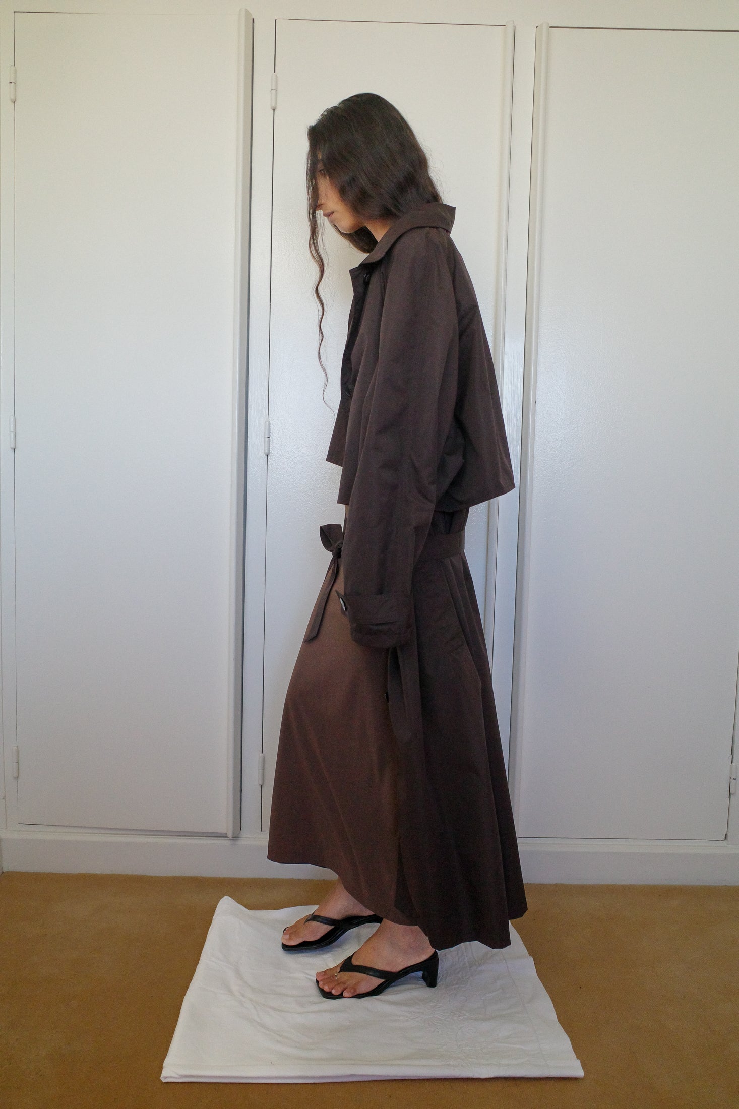 WR Parachute Light Oversized Coat