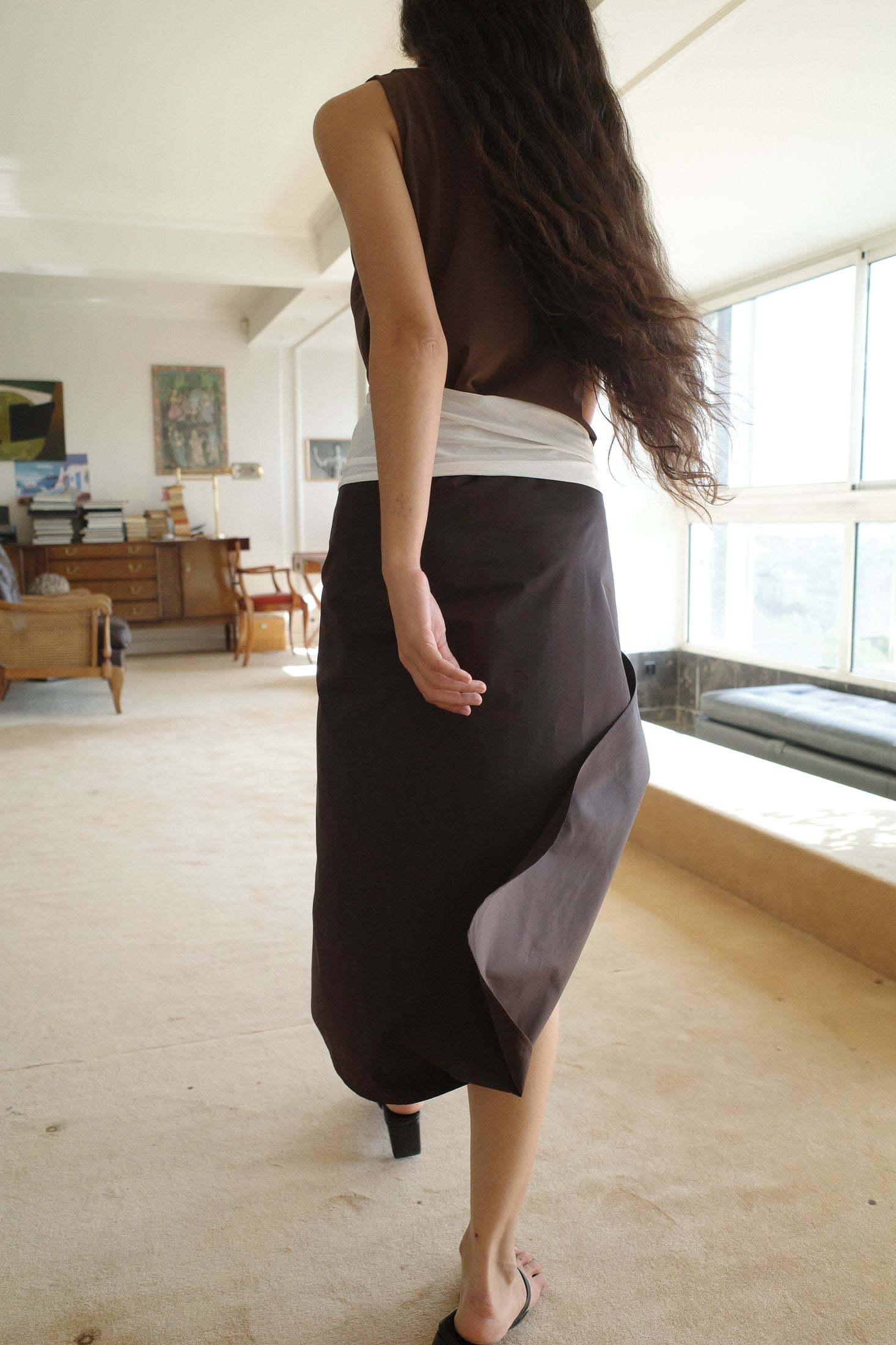 WR Parachute Long Overskirt