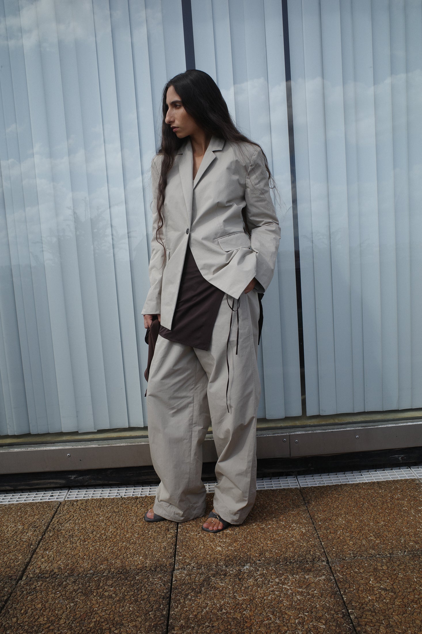 Light Workwear Canvas Trousers