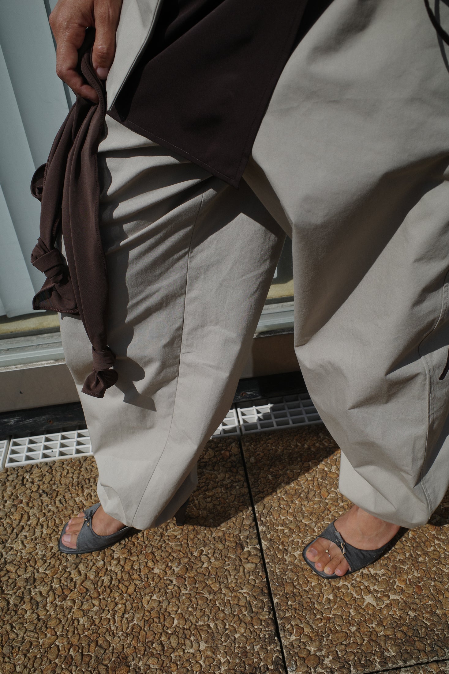 Light Workwear Canvas Trousers