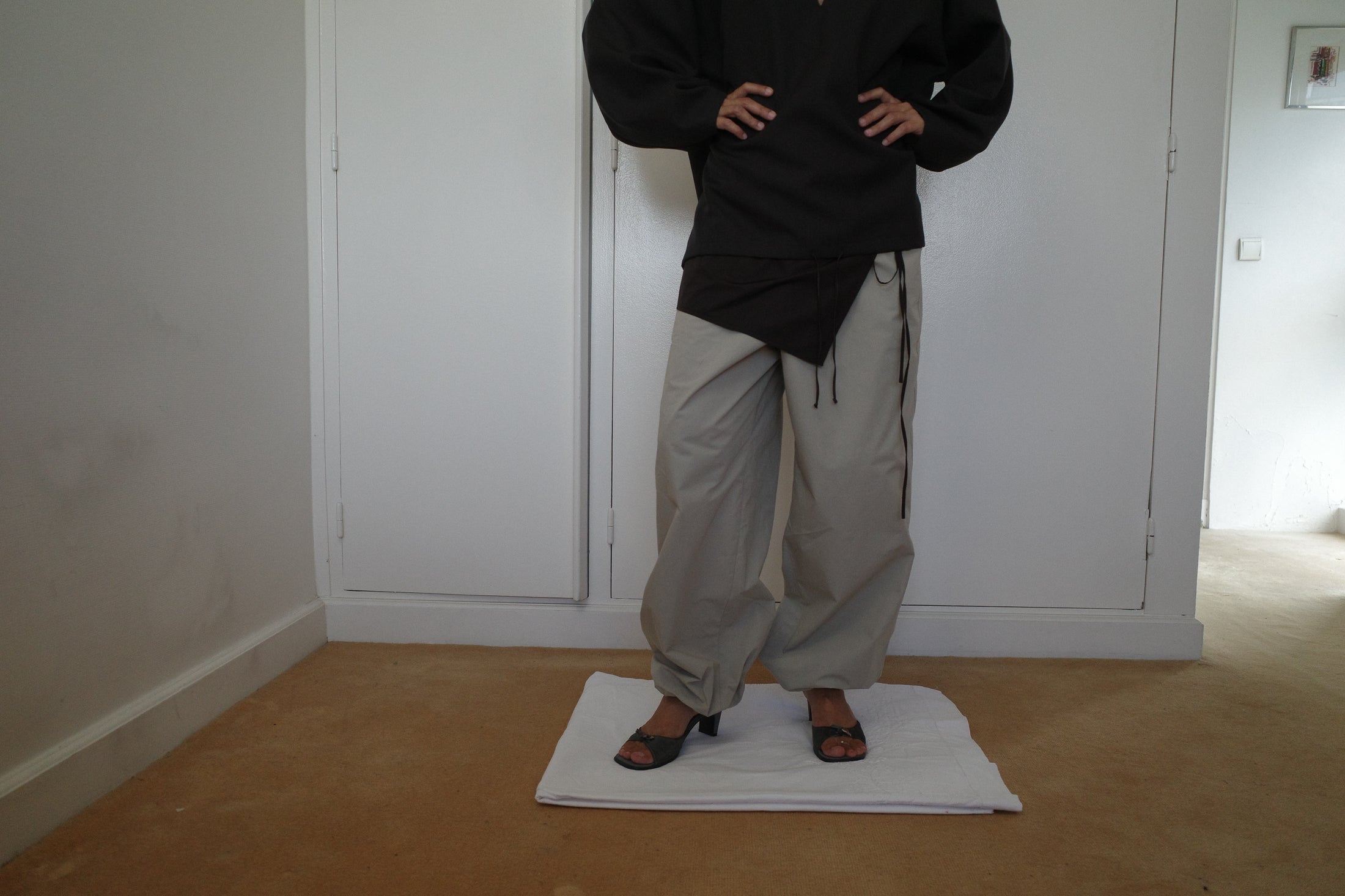 Light Workwear Canvas Trousers