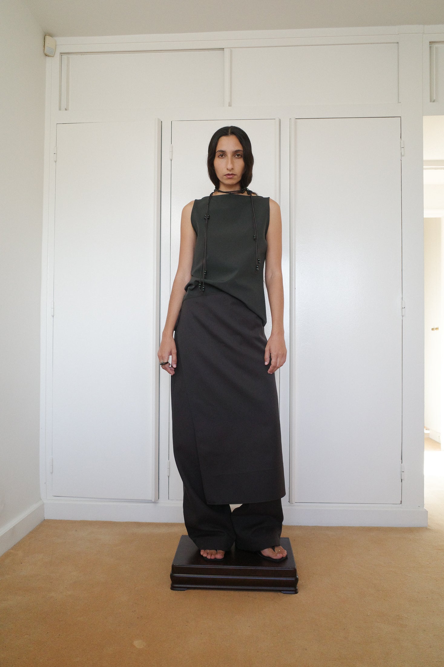 WR Stretch Scuba Boat Neck Top