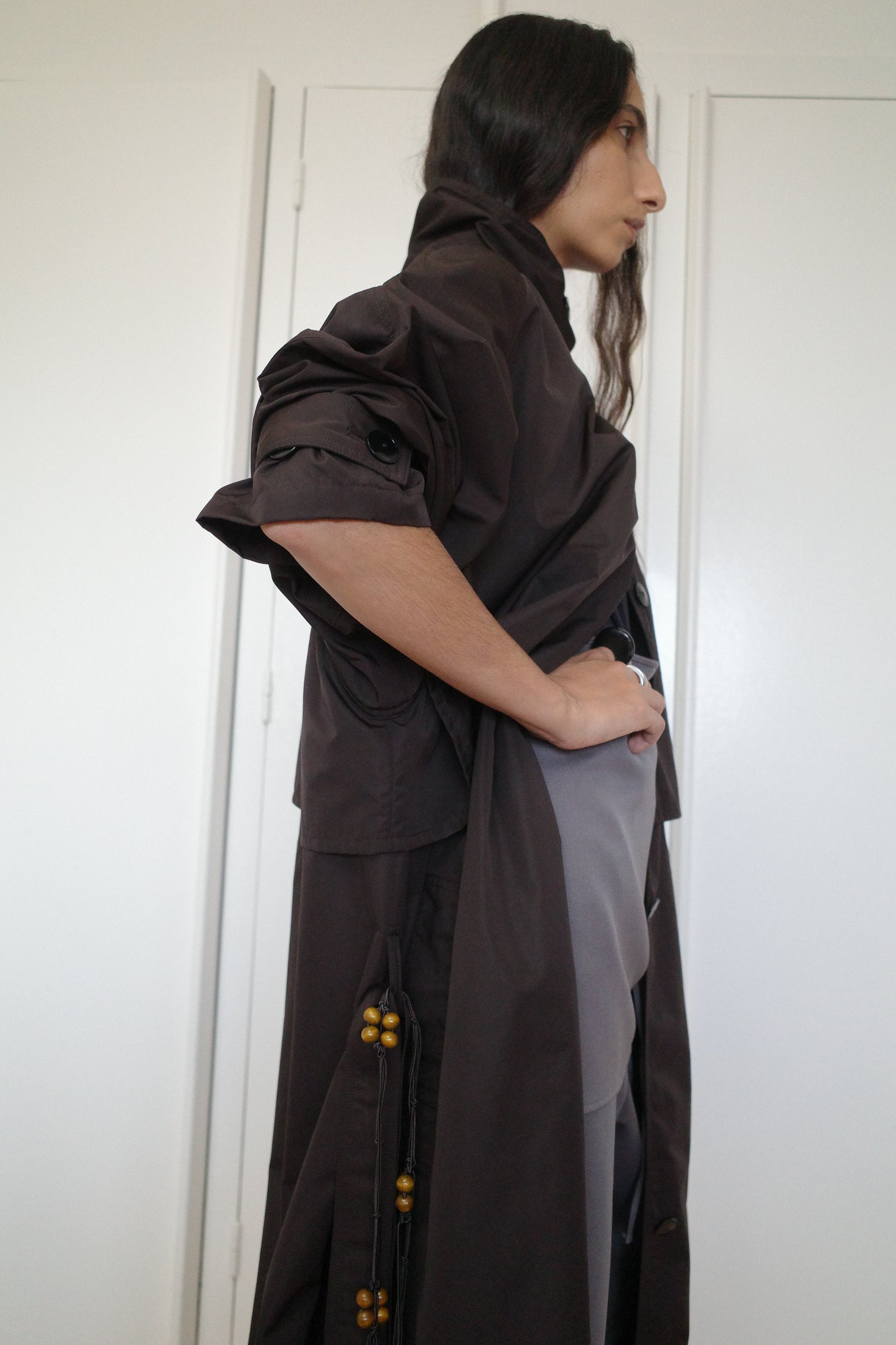 WR Parachute Light Oversized Coat