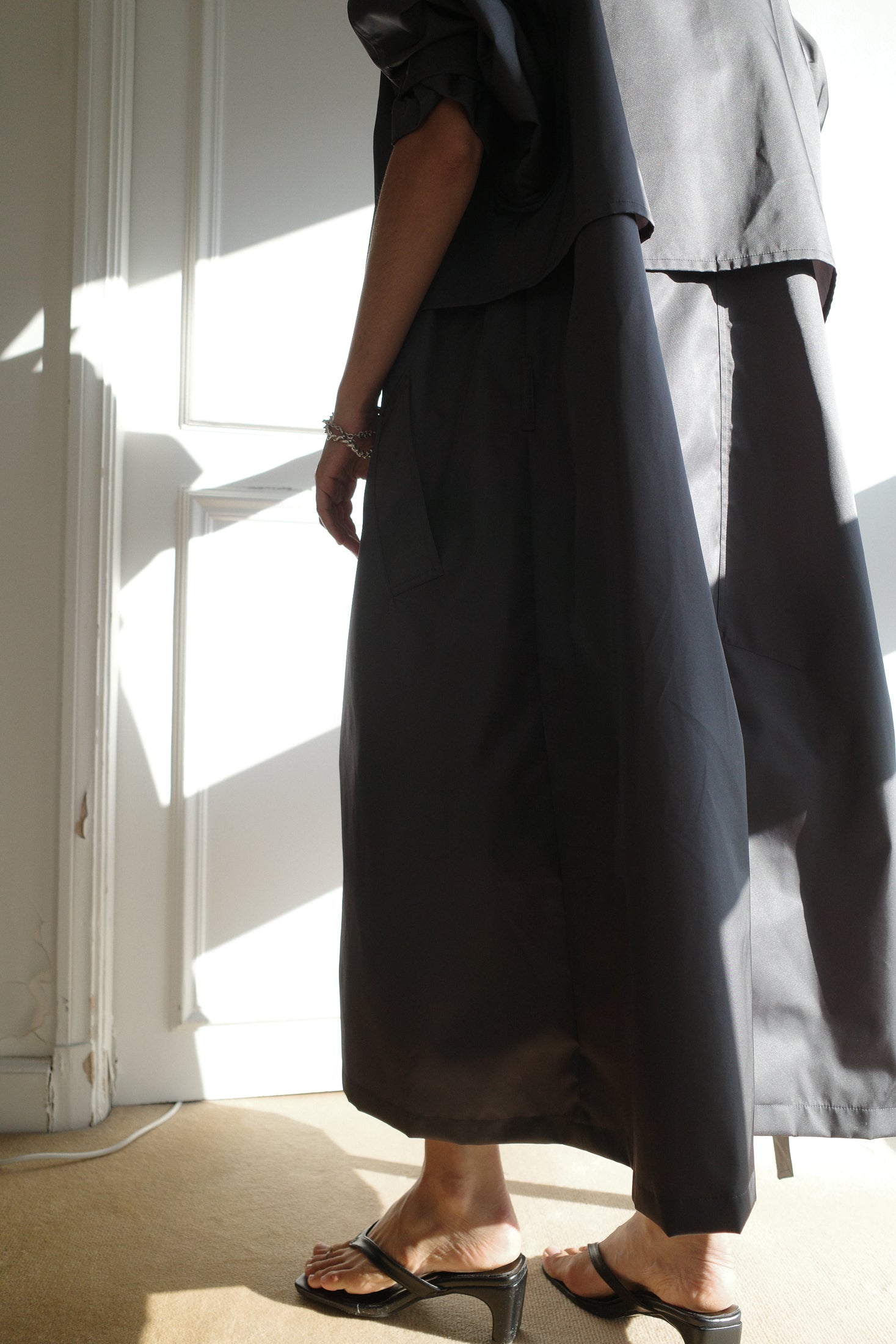 WR Recycled Canvas Oversized Coat