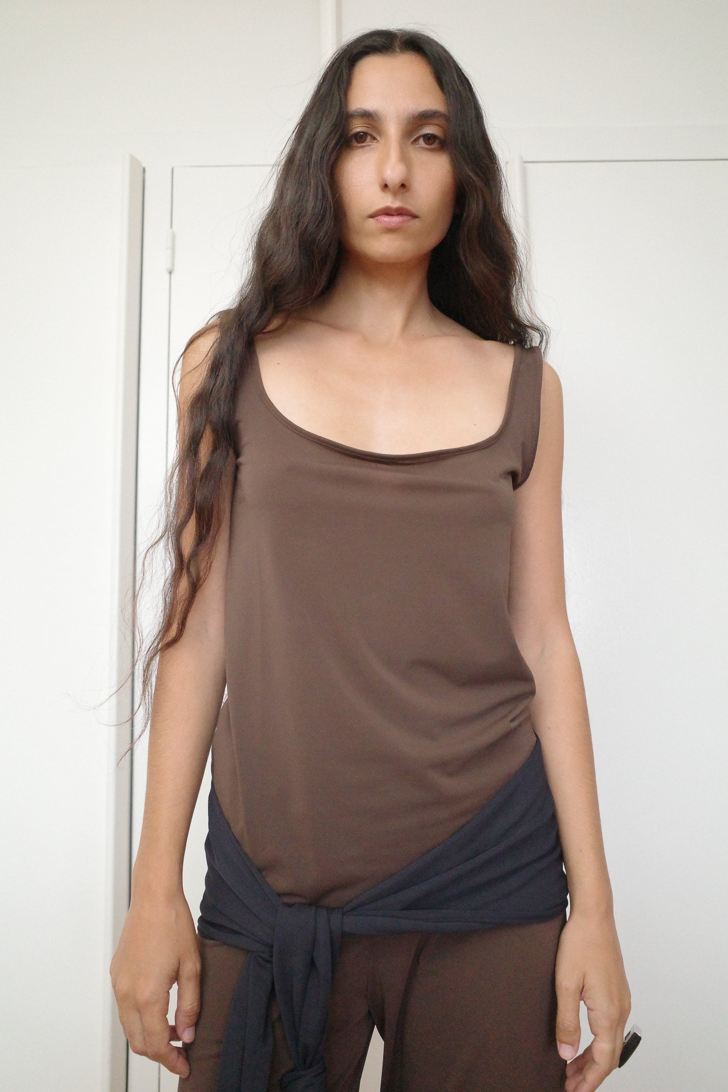 Stretch Jersey Tank Top