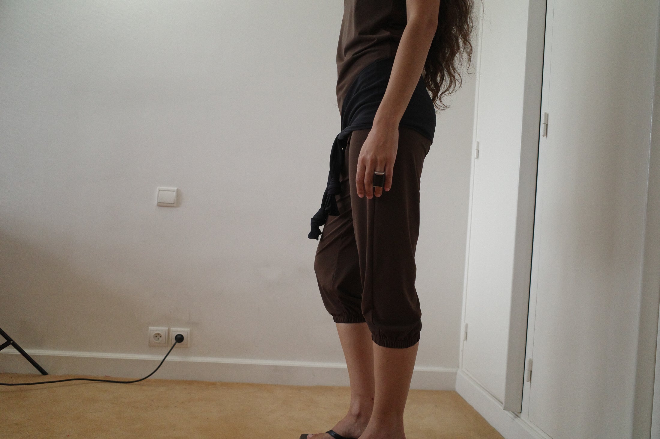 Viscose Jersey Knotted Scarf