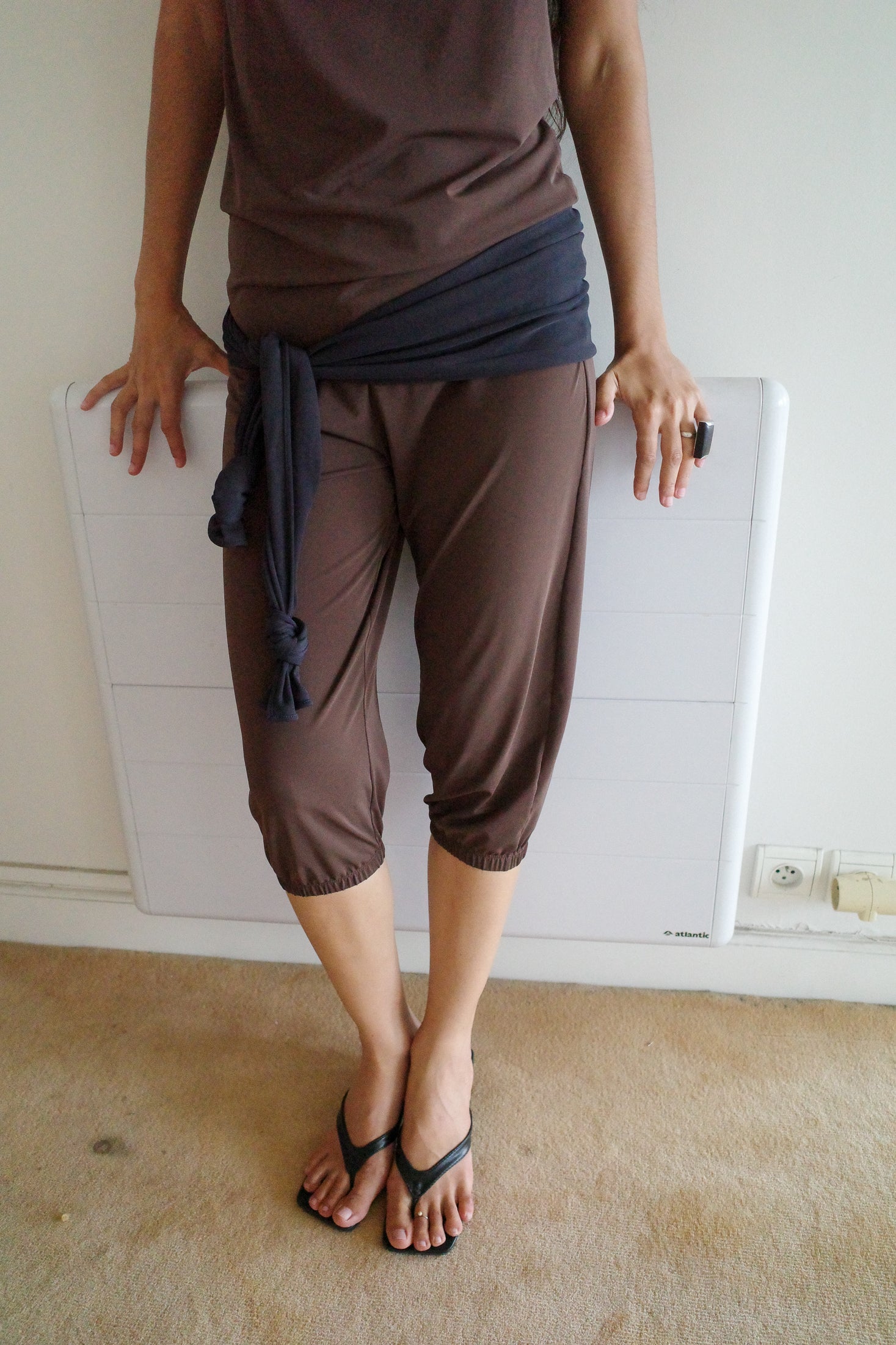 Viscose Jersey Knotted Scarf