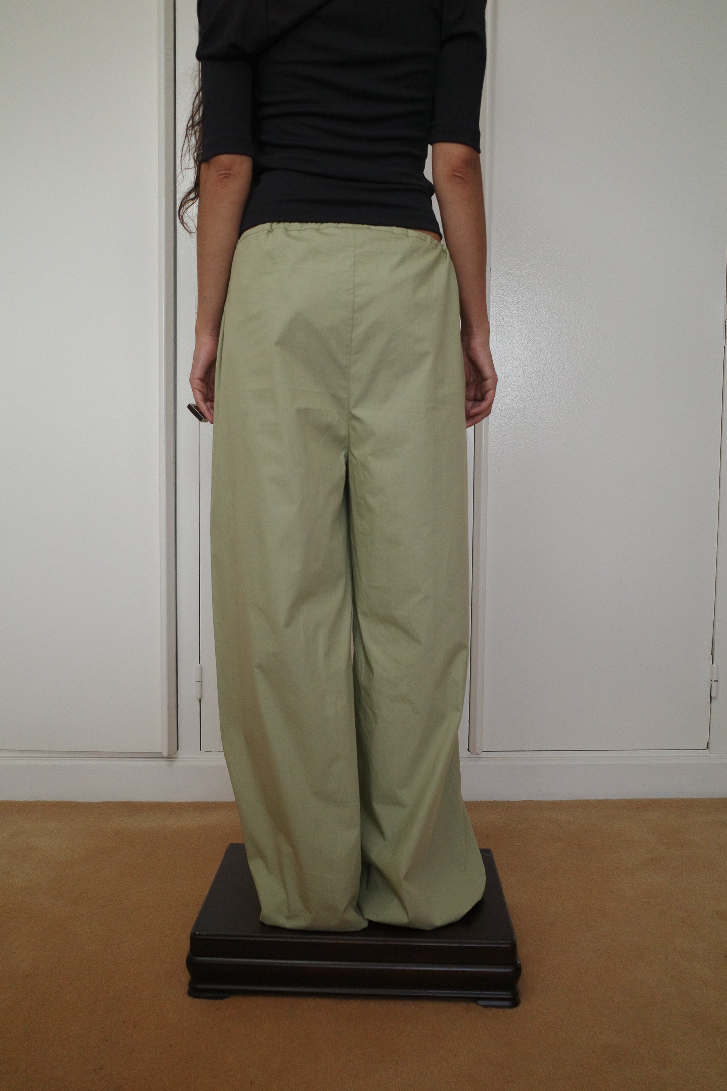 Cotton Poplin Pyjama Trousers