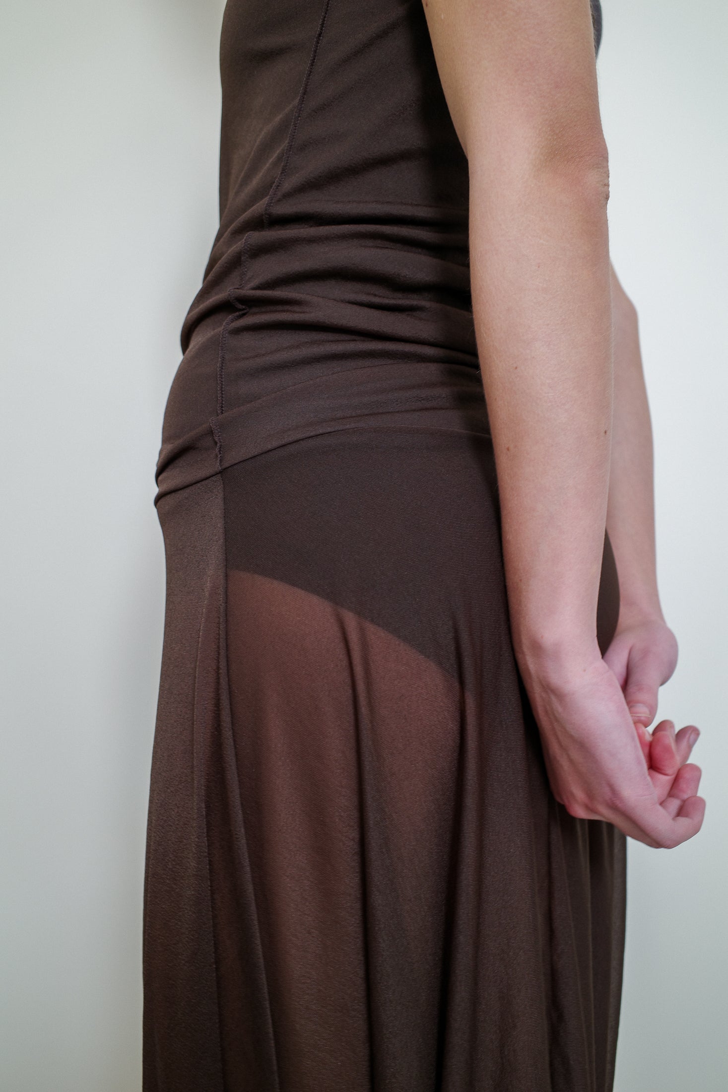 Sheer Jersey Versatile Dress
