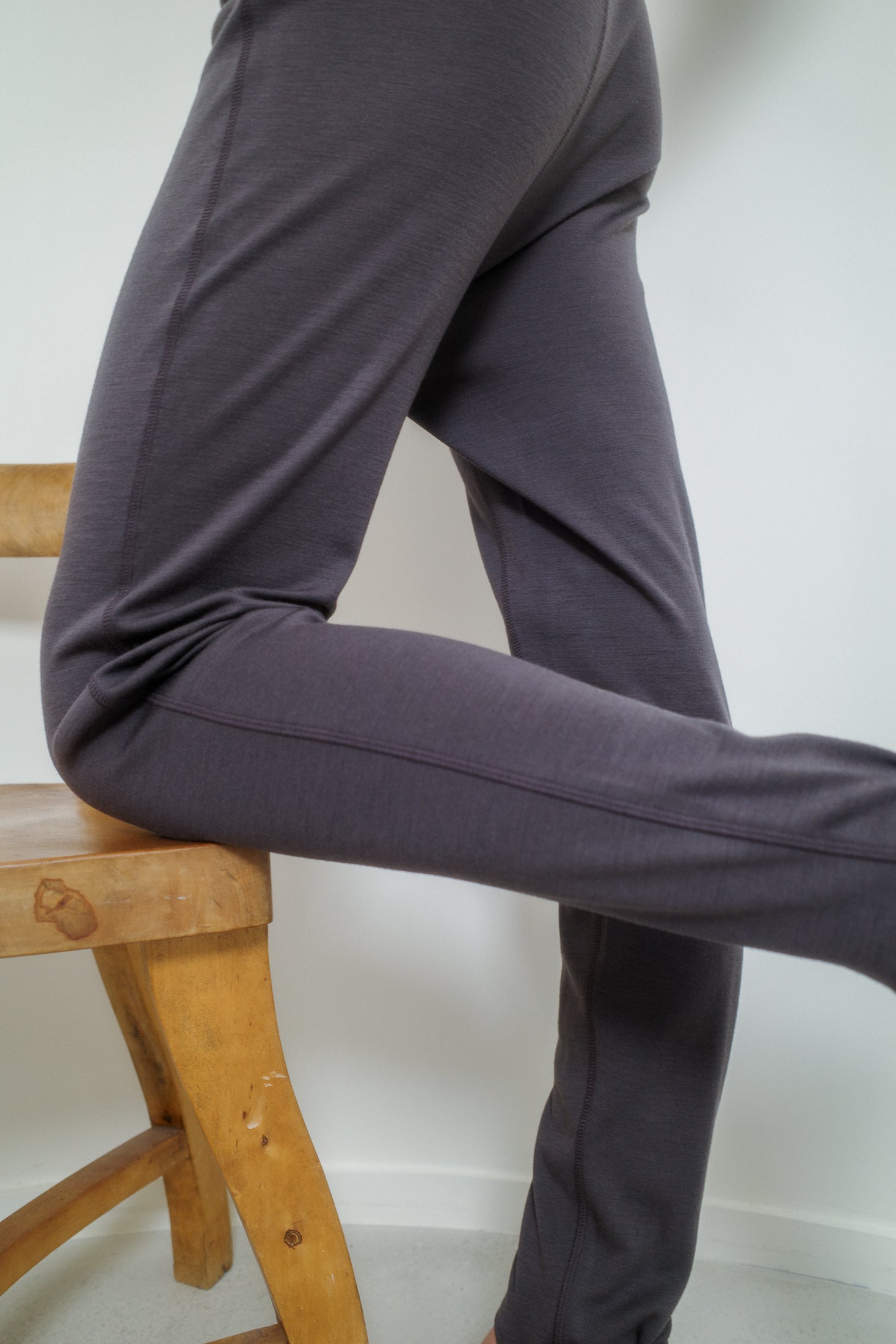 Virgin Wool Jersey Caleçon