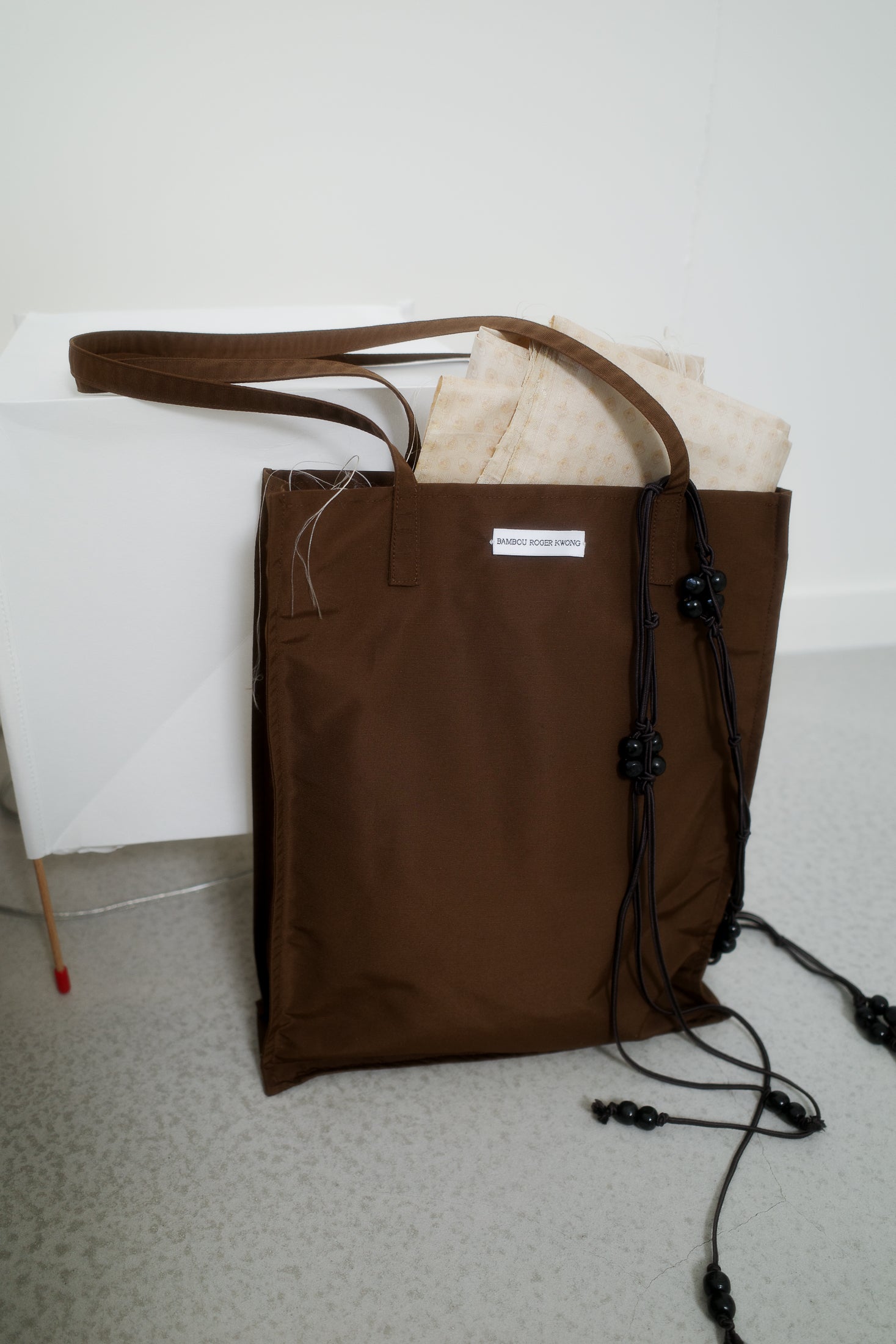 Technical Faille Rectangle Bag