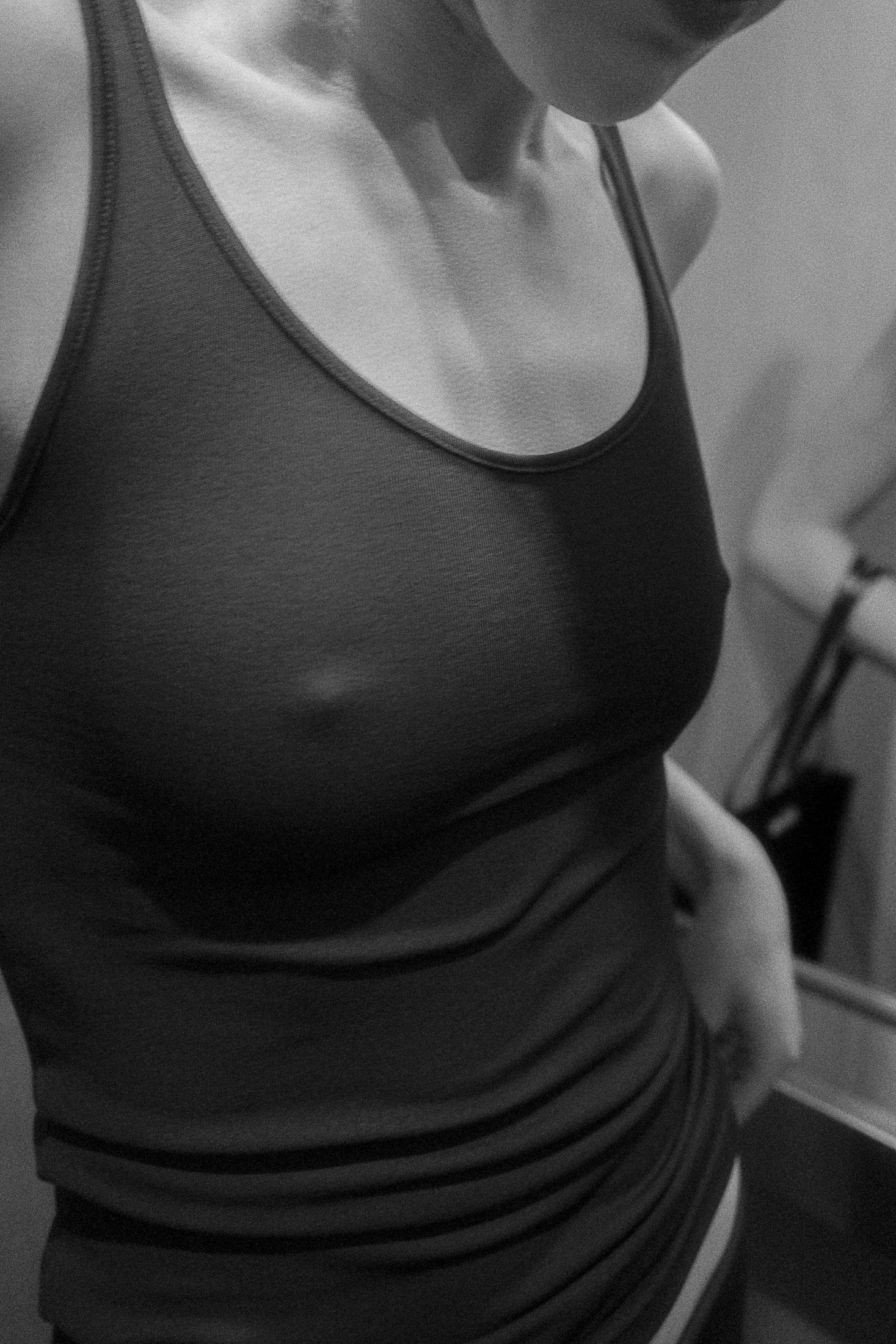 Crêpe Jersey Tank Top